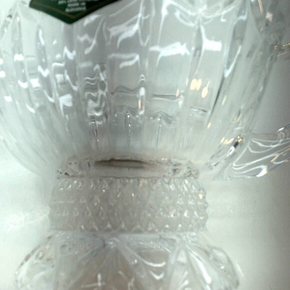 2PC Shannon Crystal OLIMPIA Creamer And Sugar Bowl w/Lid "Designs Of Ireland" - Picture 9 of 15